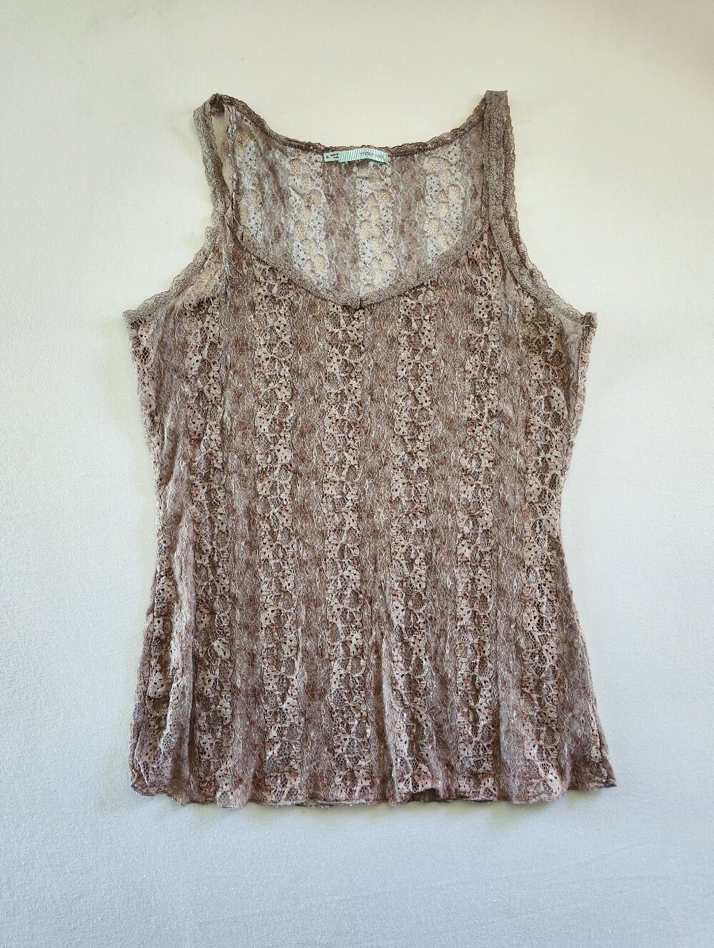 Maurices Full Lace Tank sz XL
